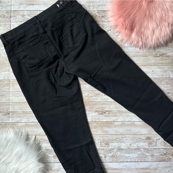 Juicy Couture Black Capri Jeans | size 12 | Pants - Picture 4 of 11